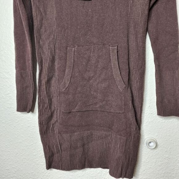 Prana Avalone Long Sleeve Sweater Dress Brown Women's Size Small New With Tags - Picture 3 of 5
